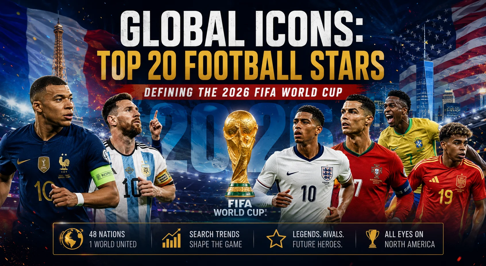 global icons top 20 football stars
