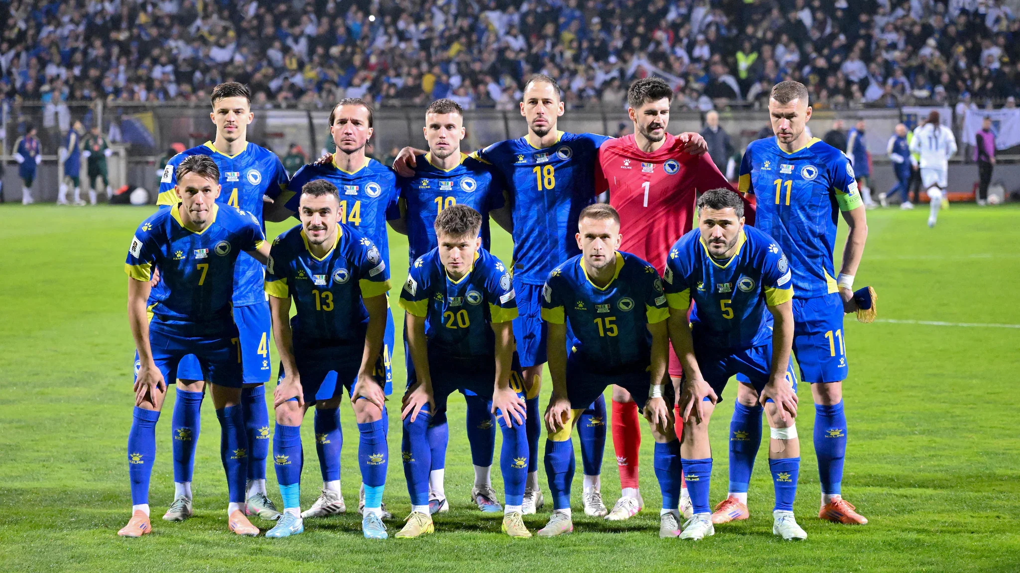 Official Bosnia and Herzegovina 2026 World Cup squad list. Full 26-man roster featuring Edin Dzeko and Rade Krunic. Get player profiles and camp updates!