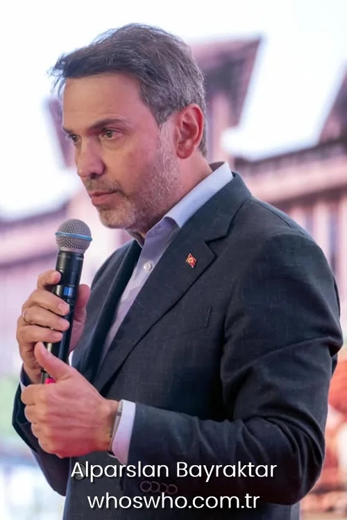Biography profile photo of Alparslan Bayraktar, exploring their age, birthplace, and career history. 