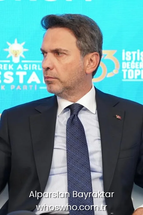Biography profile photo of Alparslan Bayraktar, exploring their age, birthplace, and career history. 