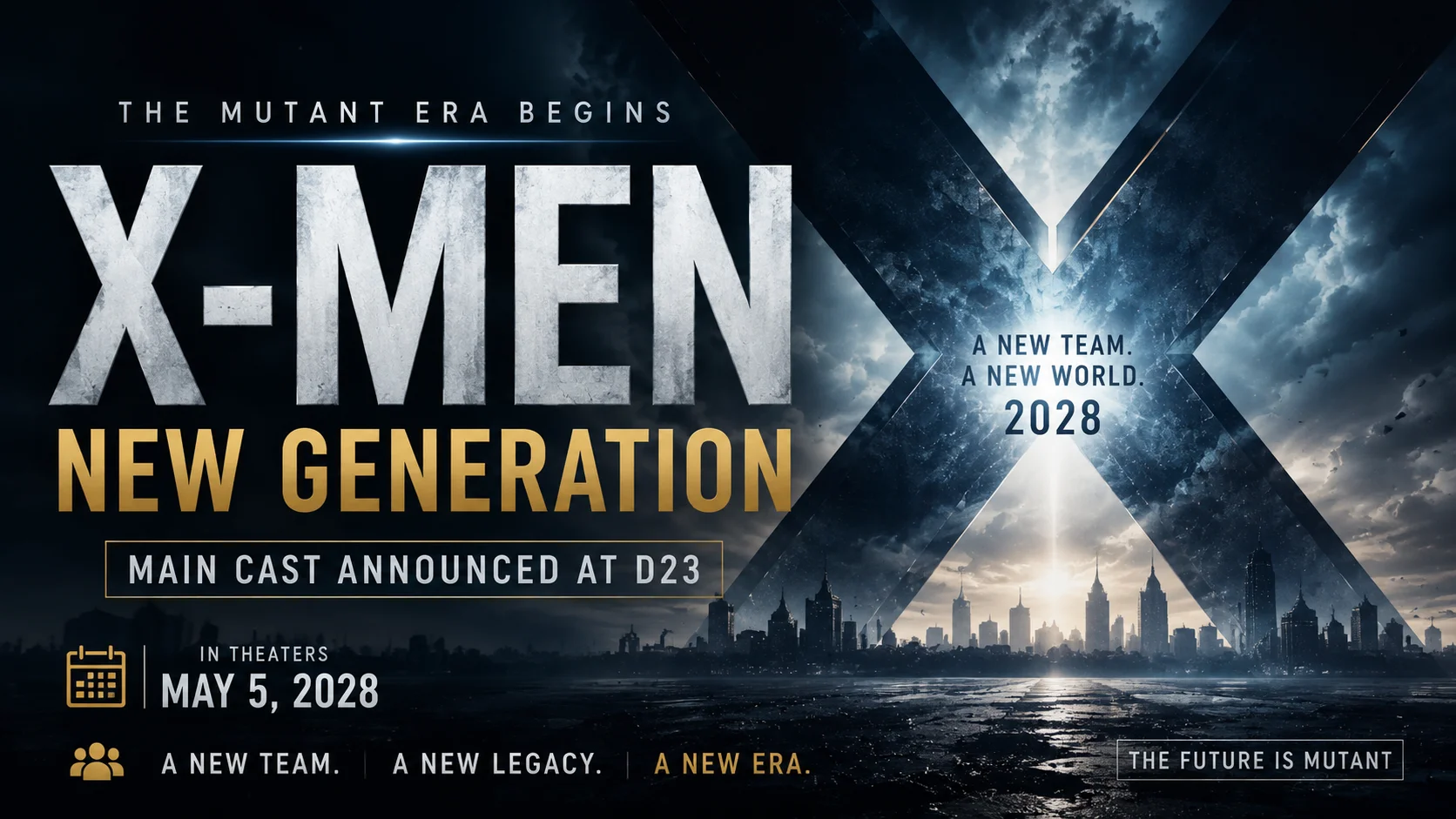 To Me, My X-Men: Marvel Unveils Its Brilliant Next-Gen Cast at D23